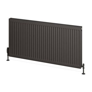 Eastbrook Compact Panel Anthracite Type 21 Central Heating Radiator 600 x 1200mm