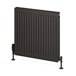 Eastbrook Compact Panel Anthracite Type 21 Central Heating Radiator 600 x 600mm