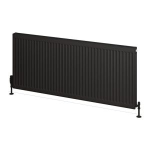 Eastbrook Compact Panel Black Type 21 Central Heating Radiator 600 x 1400mm