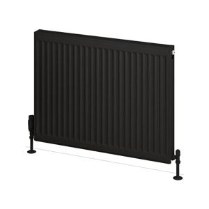 Eastbrook Compact Panel Black Type 21 Central Heating Radiator 600 x 800mm