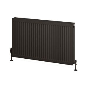 Eastbrook Compact Panel Black Type 22 Central Heating Radiator 600 x 1000mm