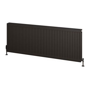 Eastbrook Compact Panel Black Type 22 Central Heating Radiator 600 x 1600mm