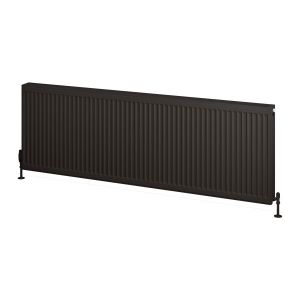 Eastbrook Compact Panel Black Type 22 Central Heating Radiator 600 x 1800mm