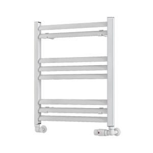 Eastbrook Velor Matt White Towel Rail 600 x 500mm