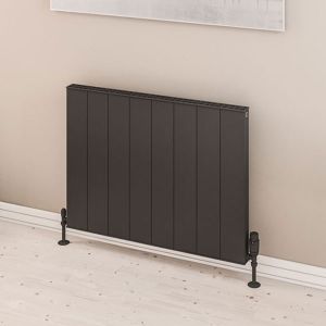 Eastbrook Vesima Matt Anthracite Aluminium Designer Radiator 600 x 803mm