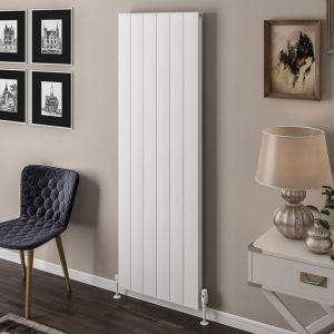 Eastbrook Vesima Matt White Aluminium Designer Radiator 1800 x 603mm