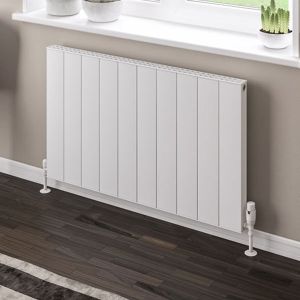 Eastbrook Vesima Matt White Aluminium Designer Radiator 600 x 1003mm