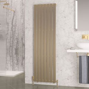 Eastbrook Warrington Type 10 Brushed Brass Steel Designer Radiator 1800 x 528mm