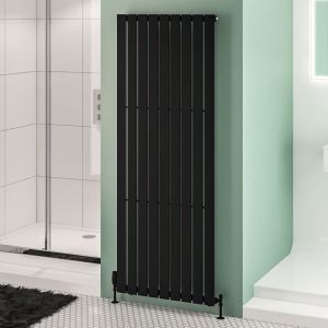 Eastbrook Warrington Type 10 Matt Black Steel Designer Radiator 1800 x 680mm