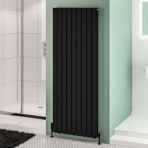 Eastbrook Warrington Type 20 Matt Black Steel Designer Radiator 1800 x 684mm