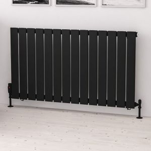 Eastbrook Warrington Type 10 Matt Black Steel Designer Radiator 600 x 1060mm