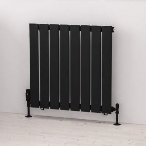 Eastbrook Warrington Type 10 Matt Black Steel Designer Radiator 600 x 604mm