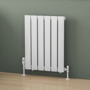 Eastbrook Warrington Type 10 Gloss White Steel Designer Radiator 600 x 452mm