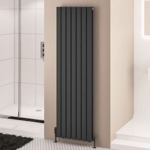 Eastbrook Warrington Type 20 Matt Anthracite Steel Designer Radiator 1800 x 532mm