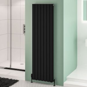 Eastbrook Warrington Type 20 Matt Black Steel Designer Radiator 1800 x 532mm