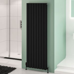 Eastbrook Warrington Type 20 Matt Black Steel Designer Radiator 1800 x 608mm