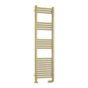 Eastbrook Wendover Brushed Brass Towel Rail 1400 x 400mm