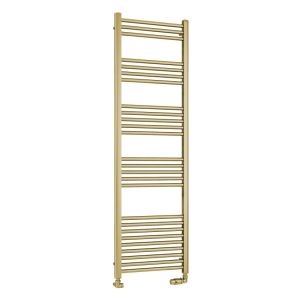 Eastbrook Wendover Brushed Brass Towel Rail 1600 x 500mm