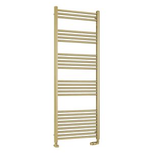 Eastbrook Wendover Brushed Brass Towel Rail 1600 x 600mm