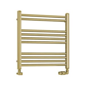 Eastbrook Wendover Brushed Brass Towel Rail 600 x 600mm