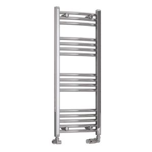 Eastbrook Wendover Chrome Curved Towel Rail 1000 x 400mm