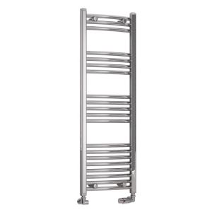 Eastbrook Wendover Chrome Curved Towel Rail 1200 x 400mm