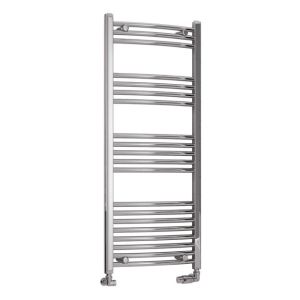 Eastbrook Wendover Chrome Curved Towel Rail 1200 x 500mm