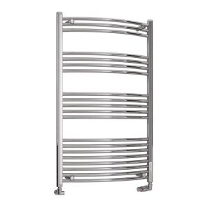 Eastbrook Wendover Chrome Curved Towel Rail 1200 x 750mm