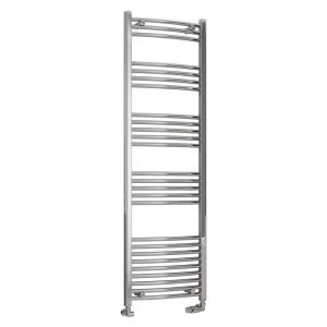 Eastbrook Wendover Chrome Curved Towel Rail 1600 x 500mm