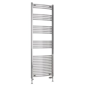 Eastbrook Wendover Chrome Curved Towel Rail 1800 x 600mm