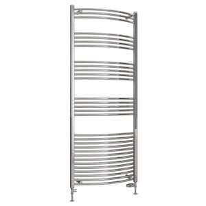 Eastbrook Wendover Chrome Curved Towel Rail 1800 x 750mm