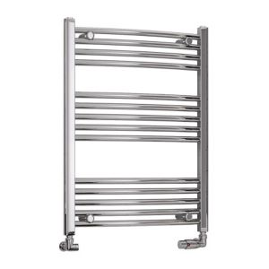 Eastbrook Wendover Chrome Curved Towel Rail 800 x 600mm