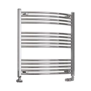 Eastbrook Wendover Chrome Curved Towel Rail 800 x 750mm