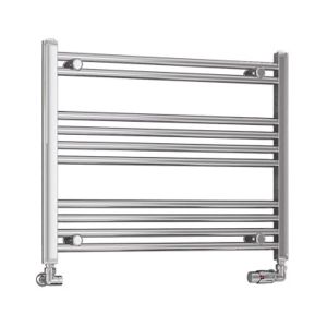 Eastbrook Wendover Chrome Horizontal Towel Rail 600 x 750mm