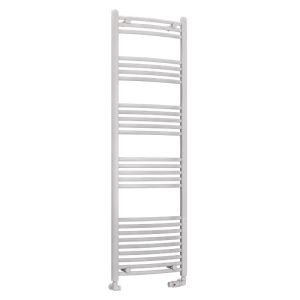 Eastbrook Wendover Gloss White Curved Towel Rail 1600 x 500mm