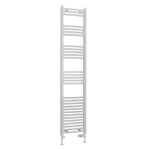 Eastbrook Wendover Gloss White Curved Towel Rail 1800 x 400mm