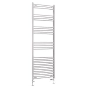 Eastbrook Wendover Gloss White Curved Towel Rail 1800 x 600mm