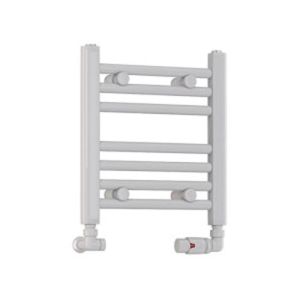 Eastbrook Wendover Gloss White Towel Rail 360 x 400mm