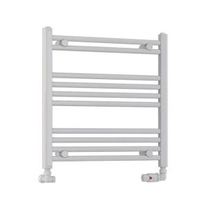 Eastbrook Wendover Gloss White Towel Rail 600 x 600mm