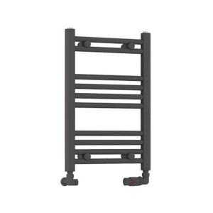 Eastbrook Wendover Matt Anthracite Towel Rail 600 x 400mm