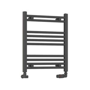 Eastbrook Wendover Matt Anthracite Towel Rail 600 x 500mm