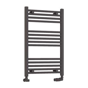 Eastbrook Wendover Matt Anthracite Towel Rail 800 x 500mm