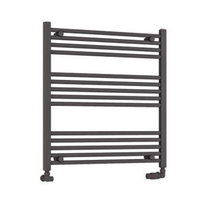 Eastbrook Wendover Matt Anthracite Towel Rail 800 x 750mm