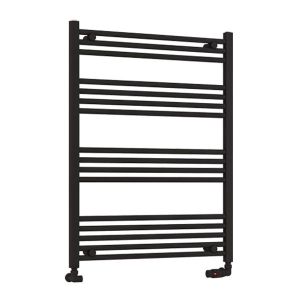 Eastbrook Wendover Matt Black Towel Rail 1000 x 750mm