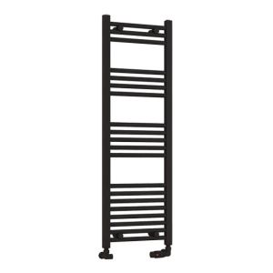 Eastbrook Wendover Matt Black Towel Rail 1200 x 400mm