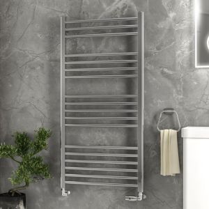 Eastbrook Wendover Polished Stainless Steel Towel Rail 1200 x 600mm