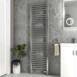 Eastbrook Wendover Polished Stainless Steel Towel Rail 1800 x 500mm