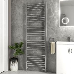 Eastbrook Wendover Polished Stainless Steel Towel Rail 1800 x 600mm