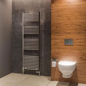 Eastbrook Westward Chrome Towel Rail 1800 x 600mm