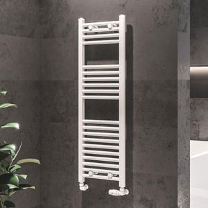 Eastbrook Westward Gloss White Towel Rail 1200 x 400mm